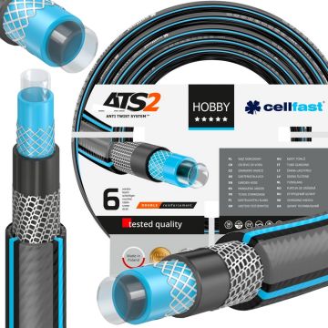 Wąż Ogrodowy HOBBY ATS2 3/4'' 20m 6-warstw Cellfast
