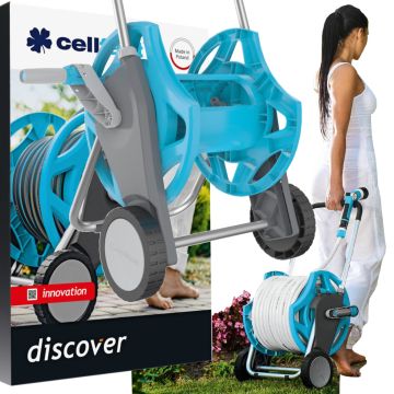 Wózek na wąż ogrodowy Cellfast do 60 metrów