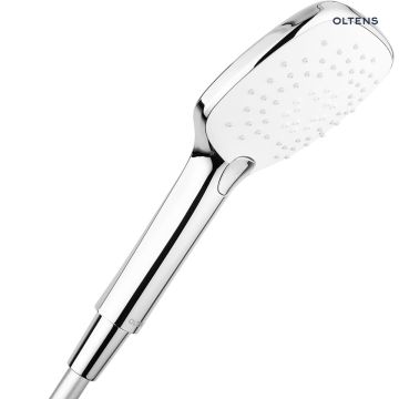 Oltens Driva EasyClick (S) słuchawka prysznicowa chrom/biały