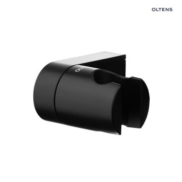 Oltens Gide uchwyt prysznicowy z regulacją czarny mat
