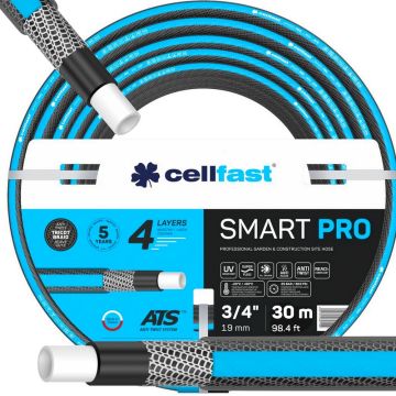 Wąż Ogrodowy SMART PRO ATS 3/4'' 30m 4-warstwy Cellfast