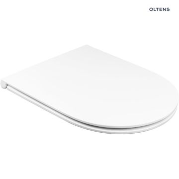 Oltens Jog deska sedesowa wolnoopadająca Slim biała