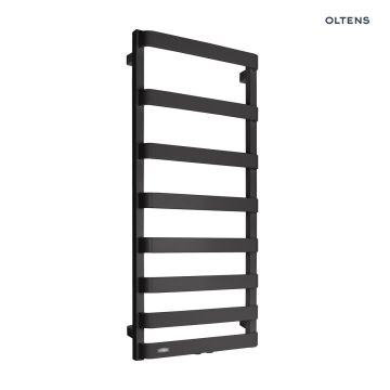 Oltens Varme grzejnik łazienkowy 108,5x50 cm czarny mat