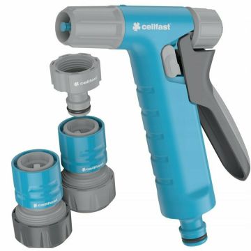 Zraszacz pistoletowy do węża 1/2"-5/8" zestaw