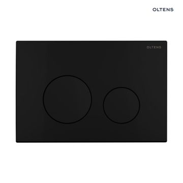 Oltens Lule przycisk spłukujący do WC czarny mat