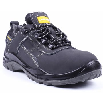 Półbuty robocze ze skóry z podnoskiem i wkładką S3