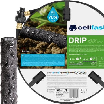 WĄŻ KROPELKOWY NAWADNIAJĄCY KROPLUJĄCY 30m 1/2''