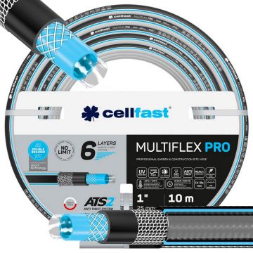 Wąż Ogrodowy MULTIFLEX ATSV 1" 10m 6-warstw Cellfast