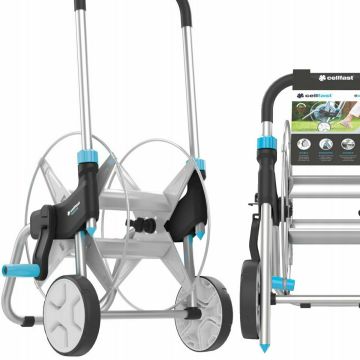 Wózek Metalowy Ze Zwijaczem Na Wąż