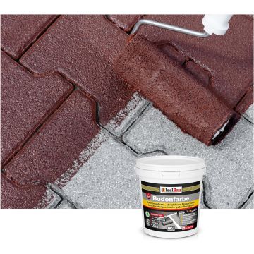 Farba Drogowa do Betonu Kostki Drewna Metalu Uniwersalna  – BRĄZOWY-7 kg