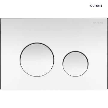 Oltens Lule przycisk spłukujący do WC chrom błyszczący