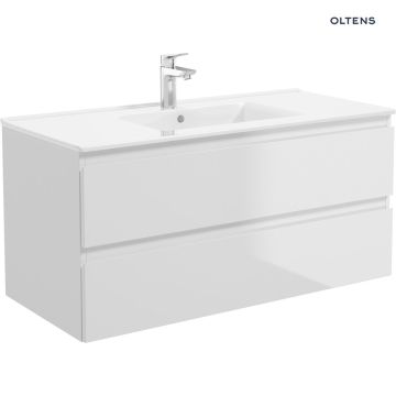 Oltens Vernal umywalka z szafką 100 cm szary mat