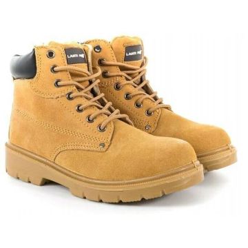 Buty robocze ze skóry zamszowej