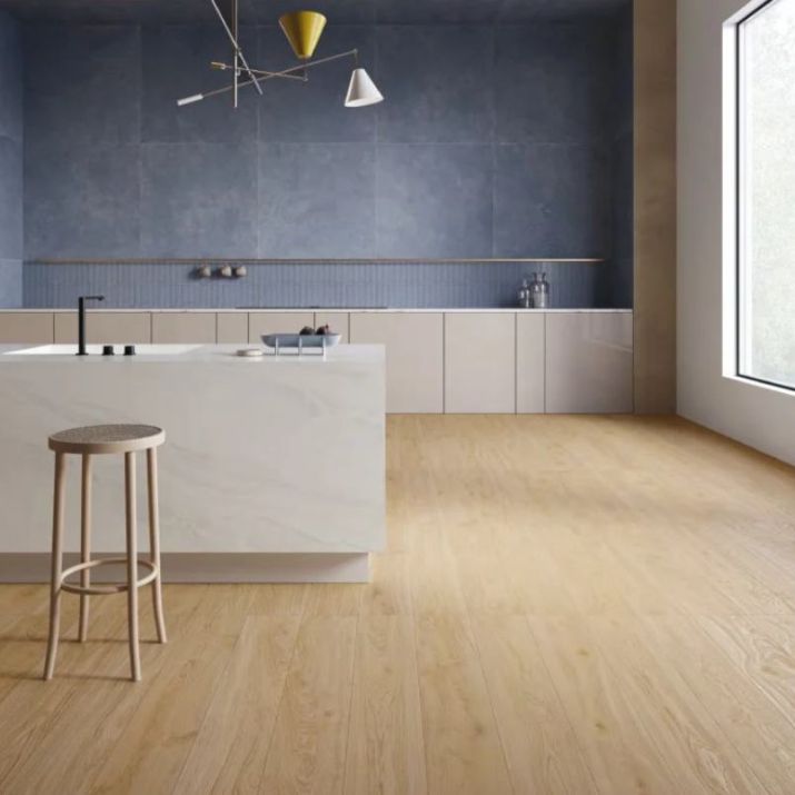 Płytki gresowe Emil Mimesis Miele Natural w kuchni Płytki gresowe Emil Mimesis Miele Natural w kuchni